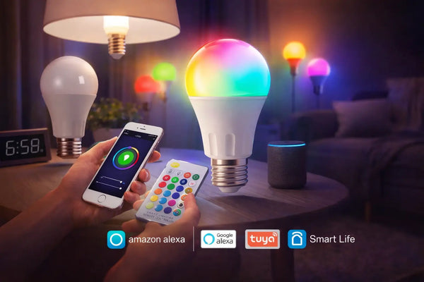 ¿Qué son los bombillos inteligentes? ¿Cómo usarlos?