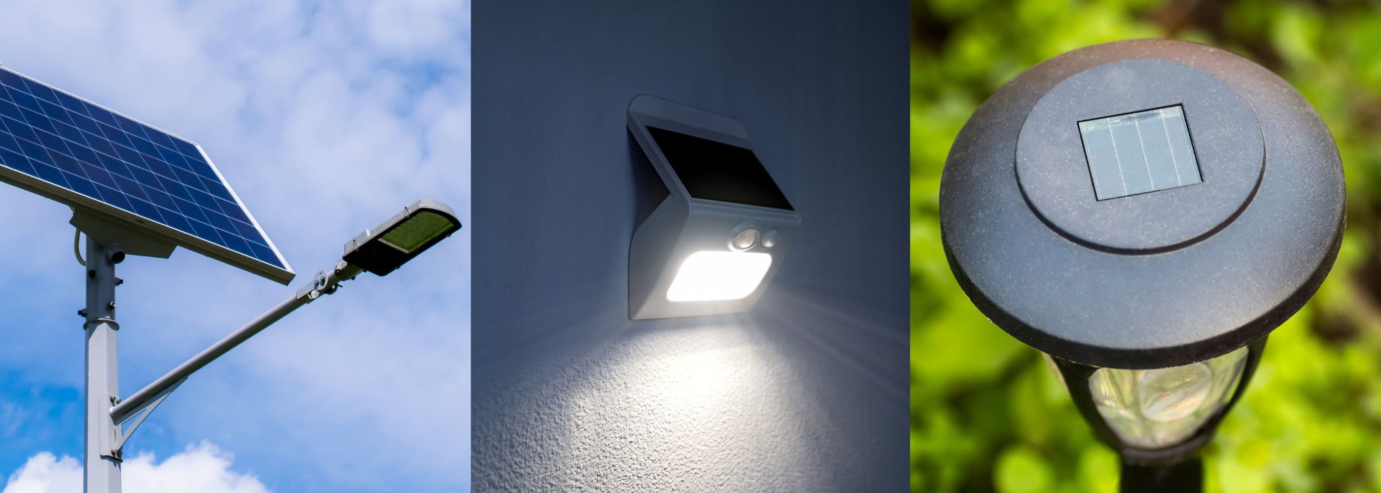 Iluminación Solar Exterior