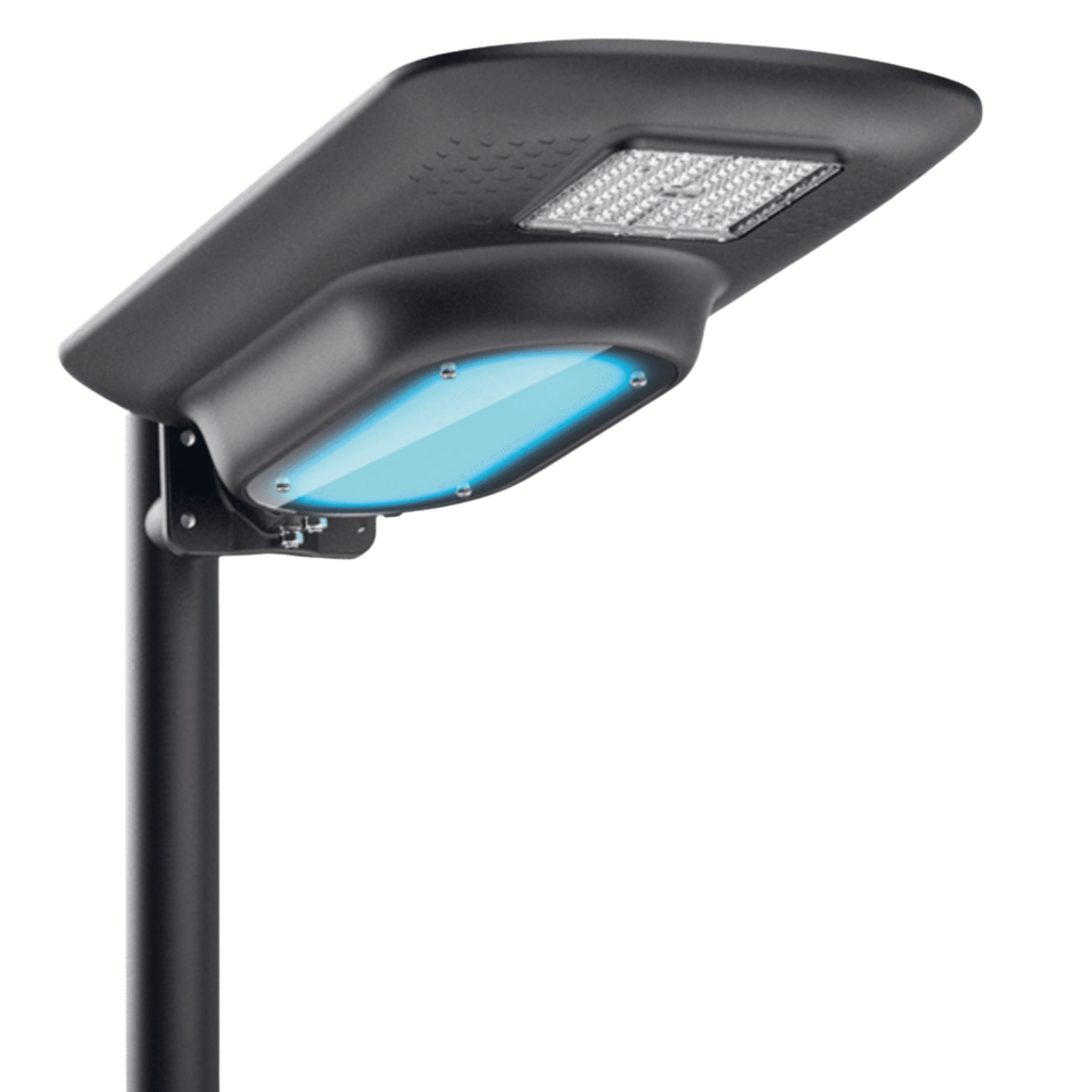 Luminaria Solar LED Alumbrado Público LAPS60 AR 60W 4000K Aluminio PROFESIONAL