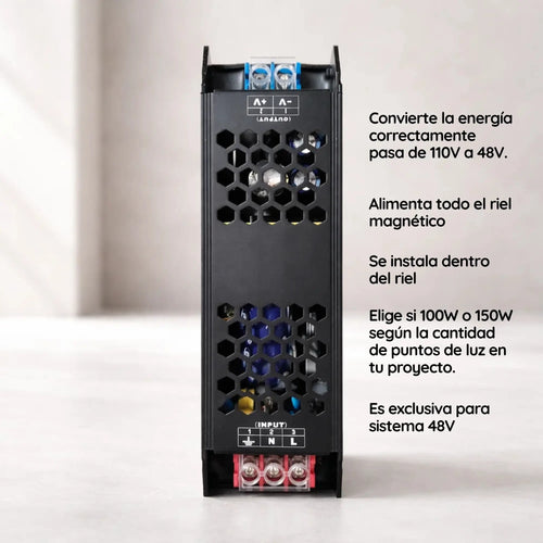 Fuente Magnética LED 48V Externa 100W o 150W