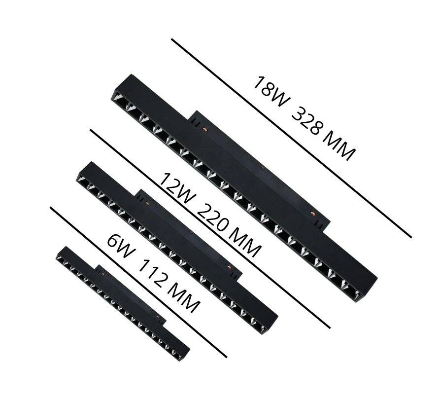 Luminaria Lineal Puntos Magnética 48v