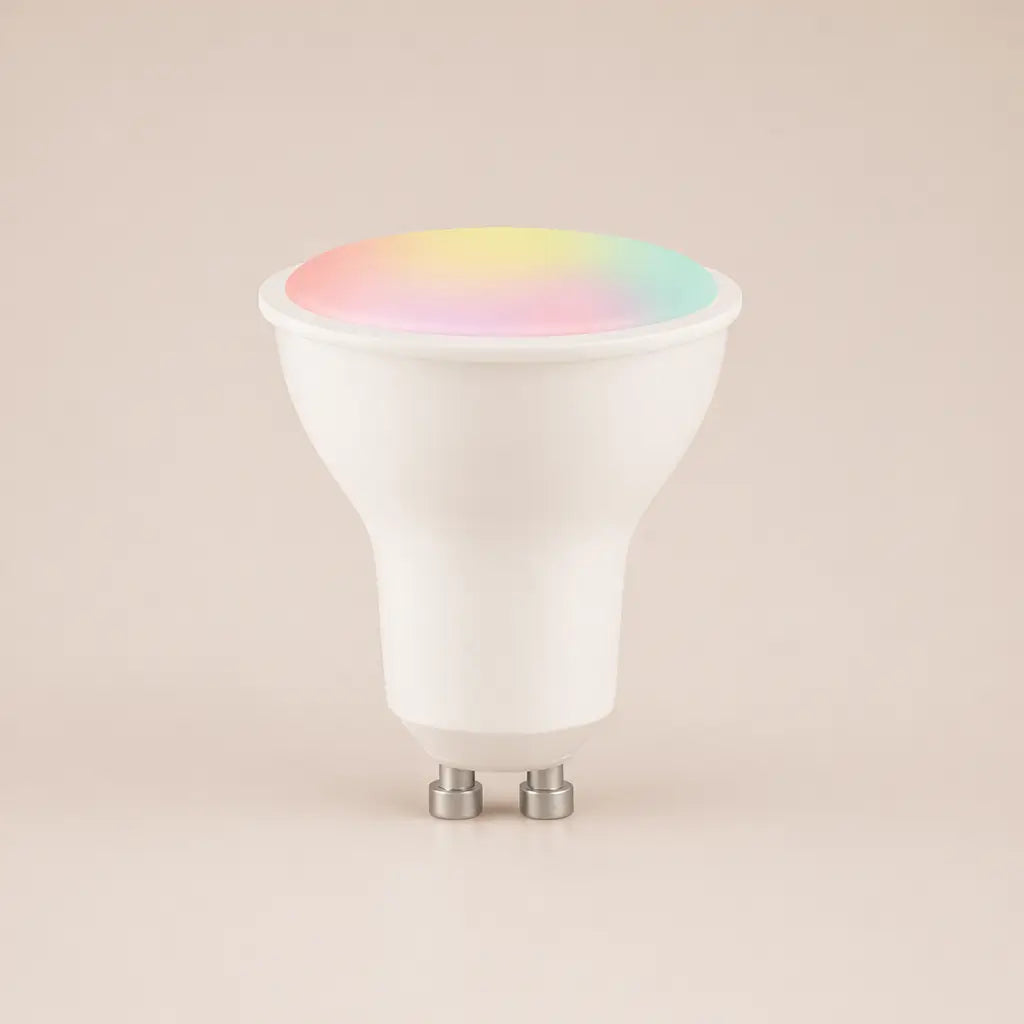 Bombillo LED Inteligente GU10 5W RGB WiFi Google Alexa