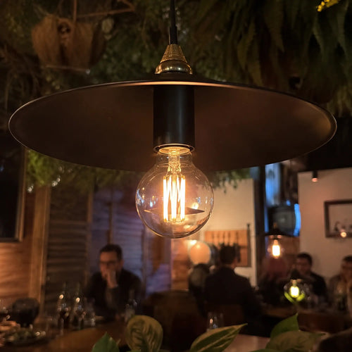 Bombillo LED Vintage G95 Filamento 4W E27 2700K Decorativo