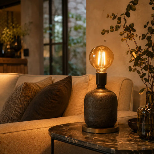 Bombillo LED Vintage G95 Filamento 2W E27 2700K Decorativo