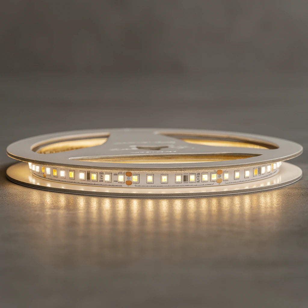 Cinta LED compacta de 8 mm para cocinas, vitrinas y espacios comerciales X10M (24V, 14W)