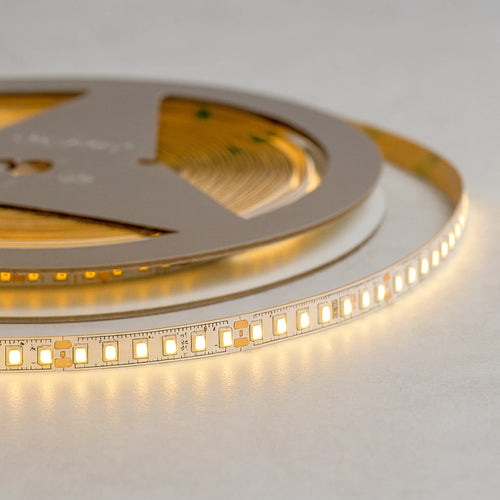 Cinta LED compacta de 8 mm para cocinas, vitrinas y espacios comerciales X10M (24V, 14W)