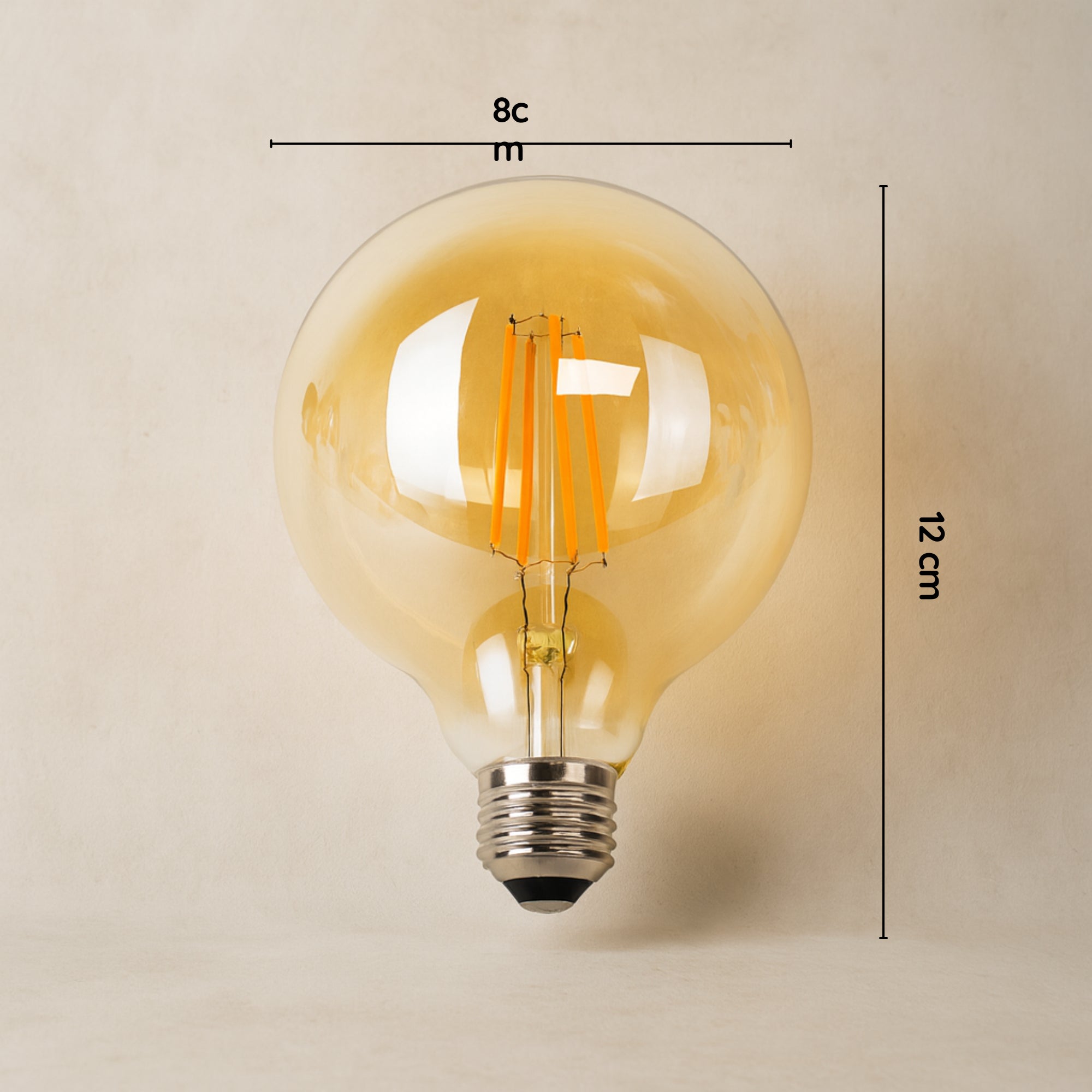 Bombillo LED Globo Vintage