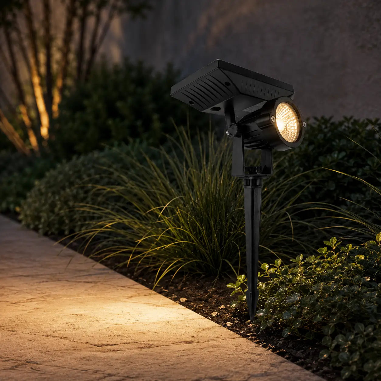 Estaca de Jardín Solar LED 5W 3000K IP65