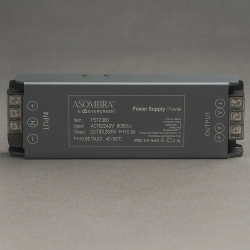 Fuente cinta LED IP20 24v 8.3a 200W Delgada para interiores Premium