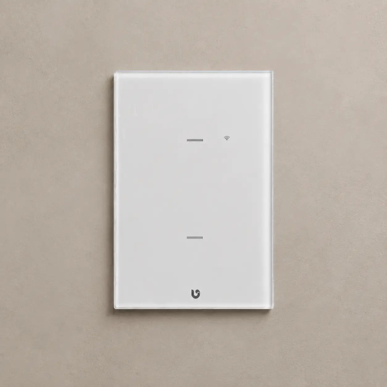 Interruptor Inteligente WiFi Táctil Doble Blanco 125V Alexa Google Home