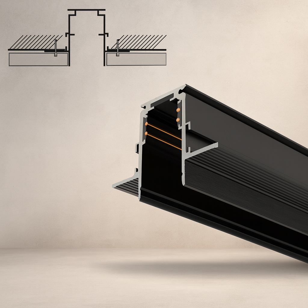 Perfil Magnético Incrustar