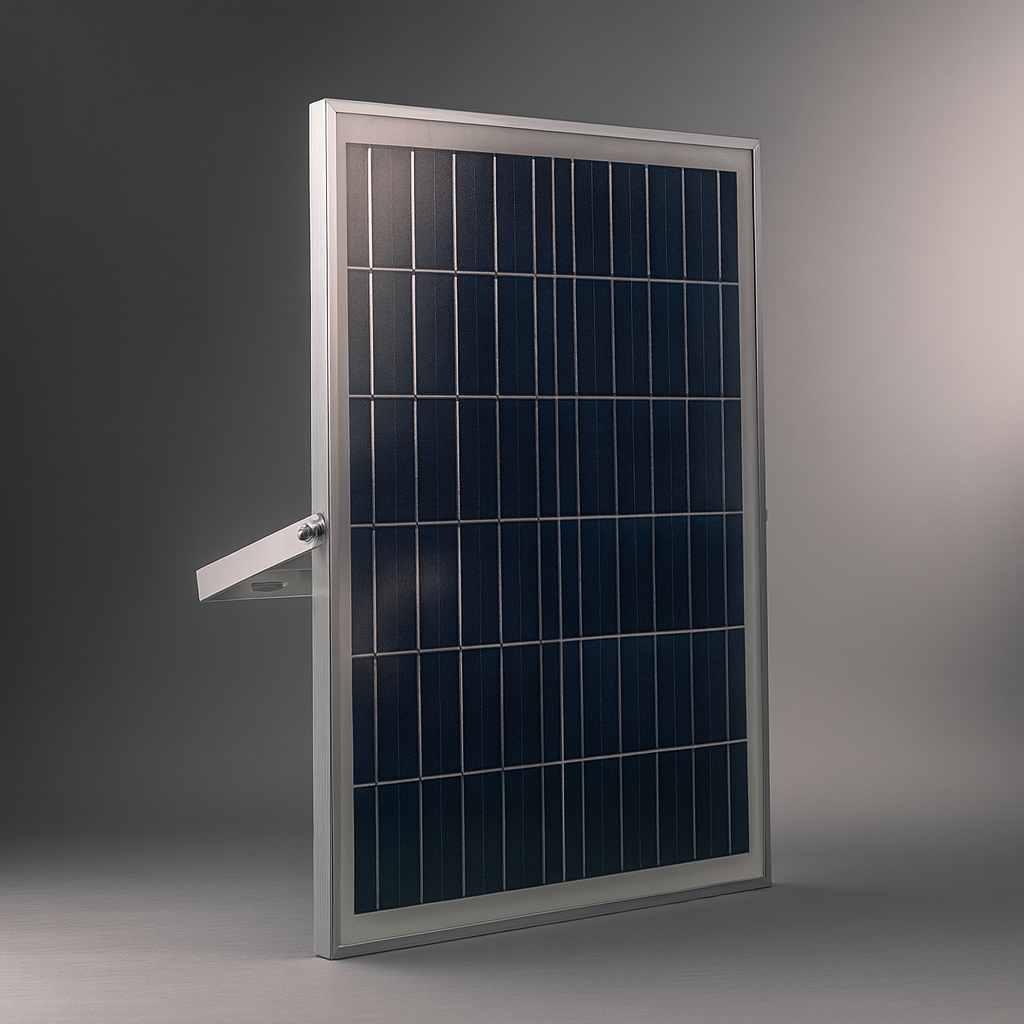 Reflector led con panel Solar Con Control
