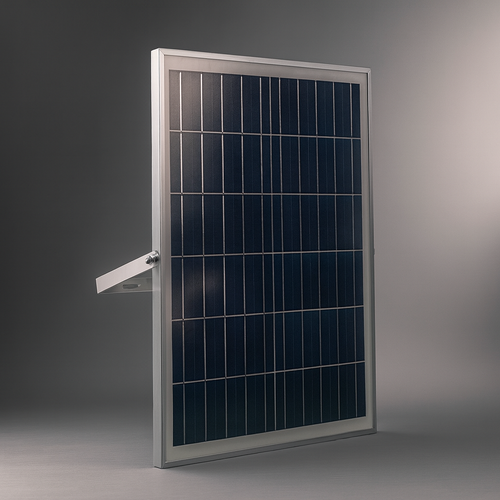 Reflector LED con panel Solar y Control