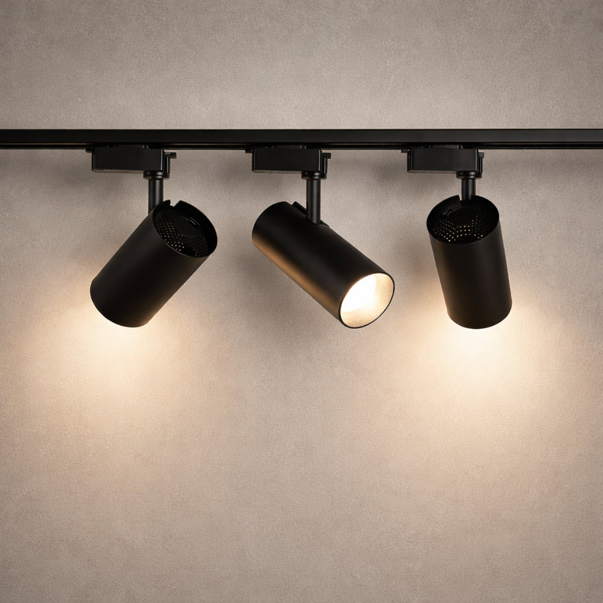 Riel para spot LED 110v de 1 y 2 metros