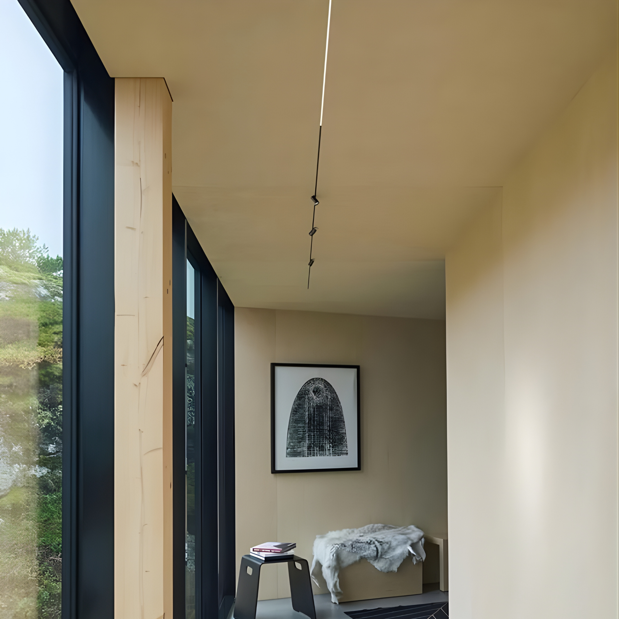 Lámpara Spot LED magnético 5mm 6W Negro