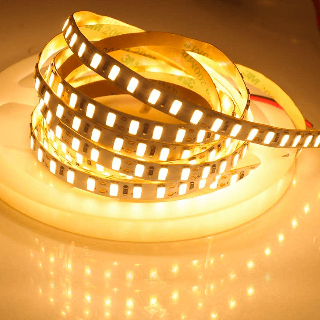 Cinta Led 110v sin silicona CRI 70 Rollo x 10 metros