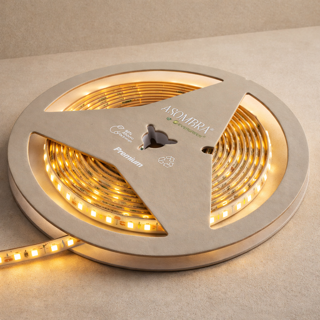 Cinta LED VEGA 24V de 10 mm, luz cálida 2700K