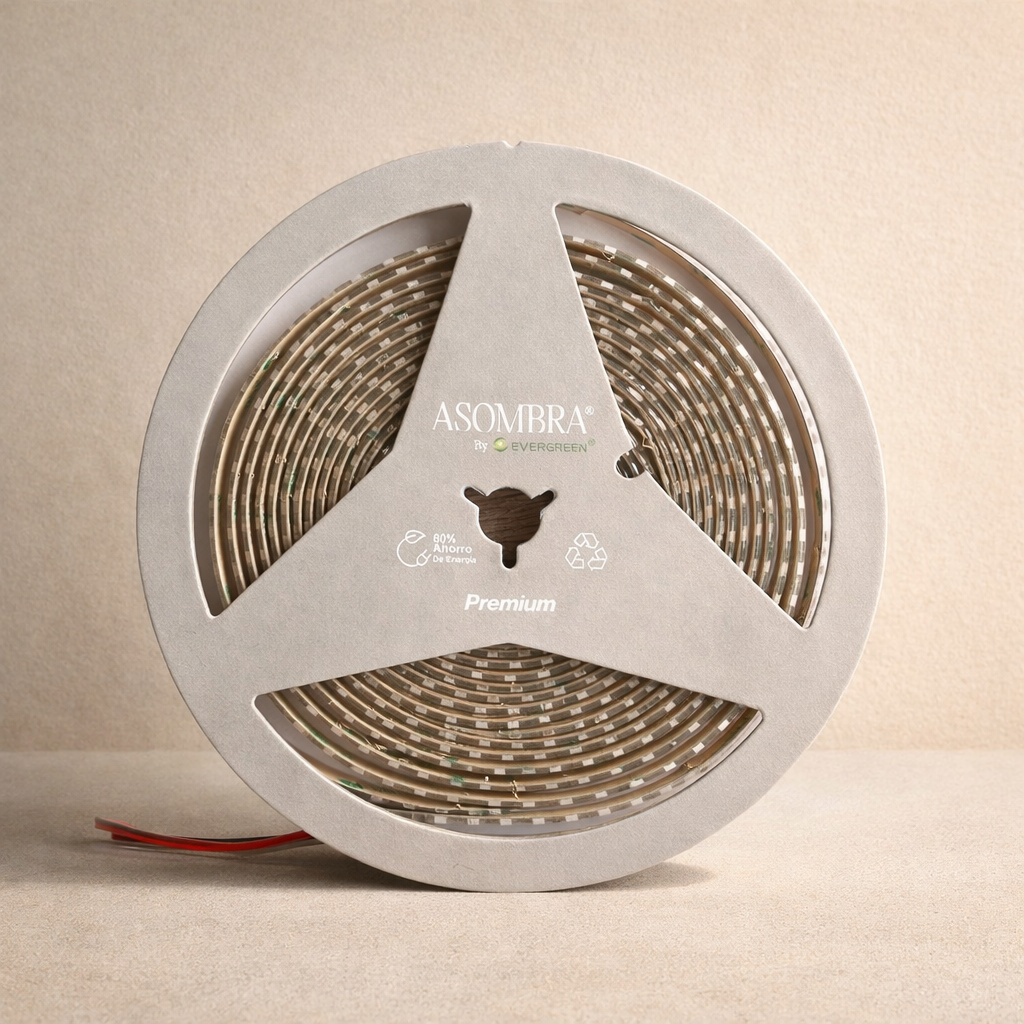Cinta LED VEGA 24V de 10 mm, luz cálida 2700K