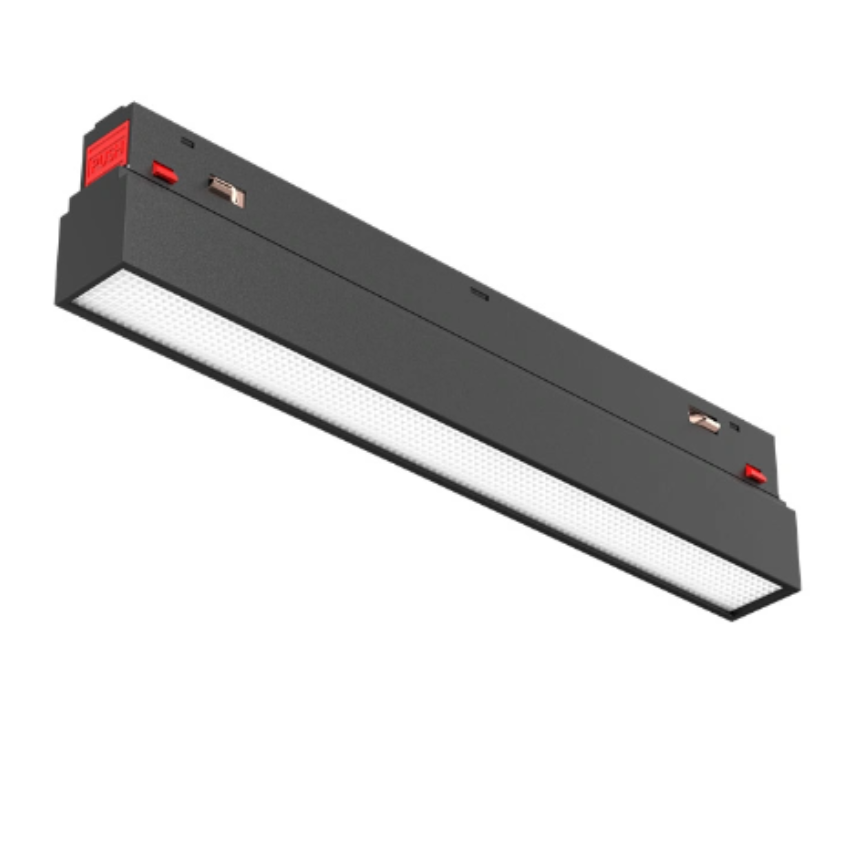 Aplique magnético lineal opal con difusor uniforme y dimer 0-10V