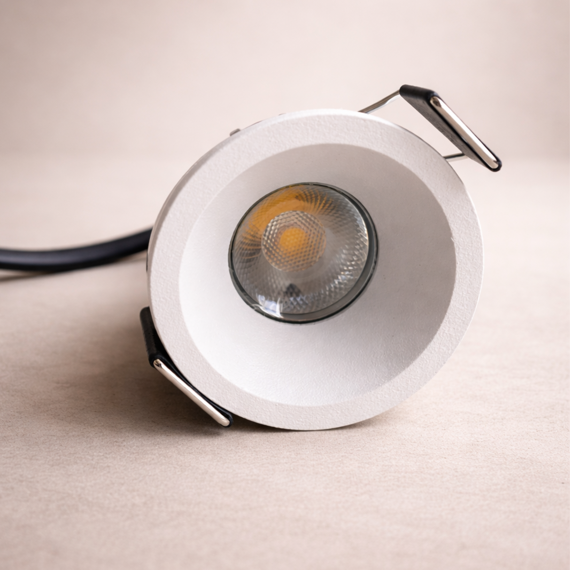 Ojo de Buey LED Mini 3W Negro Empotrable Premium