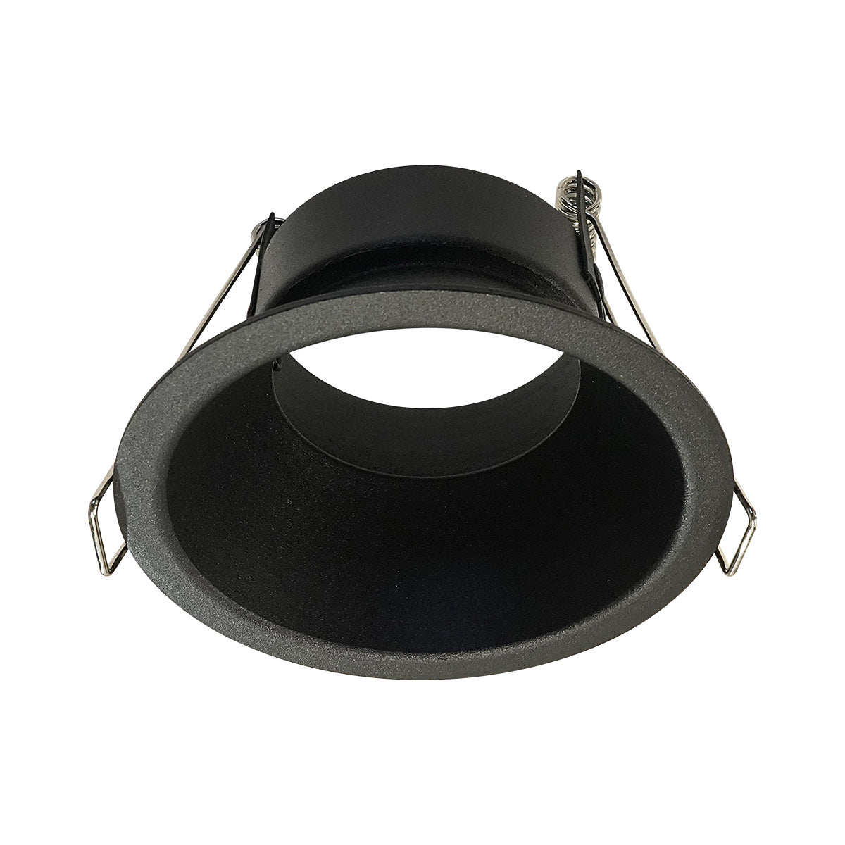 Ojo de Buey LED Incrustar Negro GU10 HURDAL Aluminio