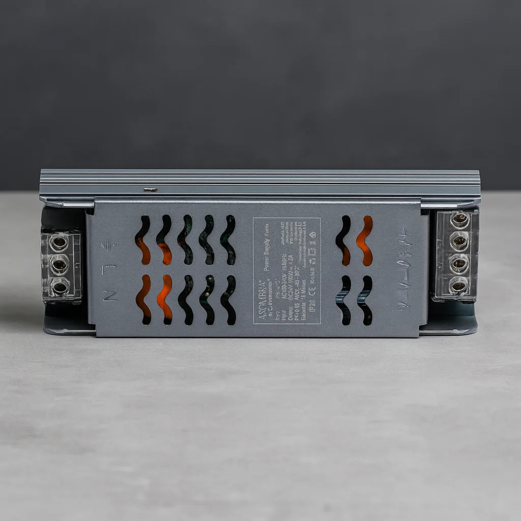 Fuente Slim 12V 5A Fuente LED para tiras de bajo consumo ASOMBRA
