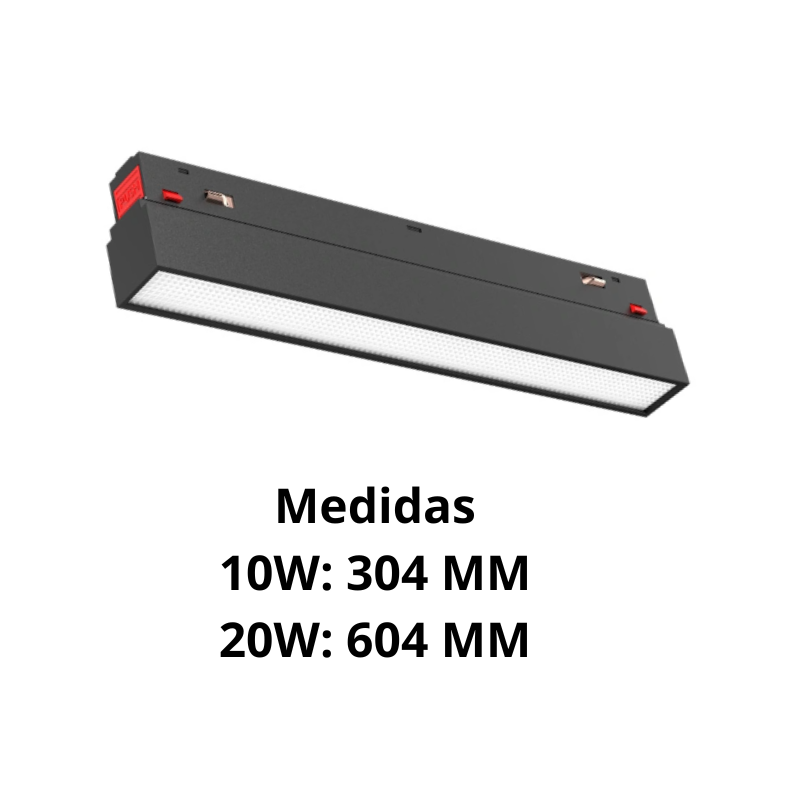 Luminaria Lineal Opal Magnética 48v