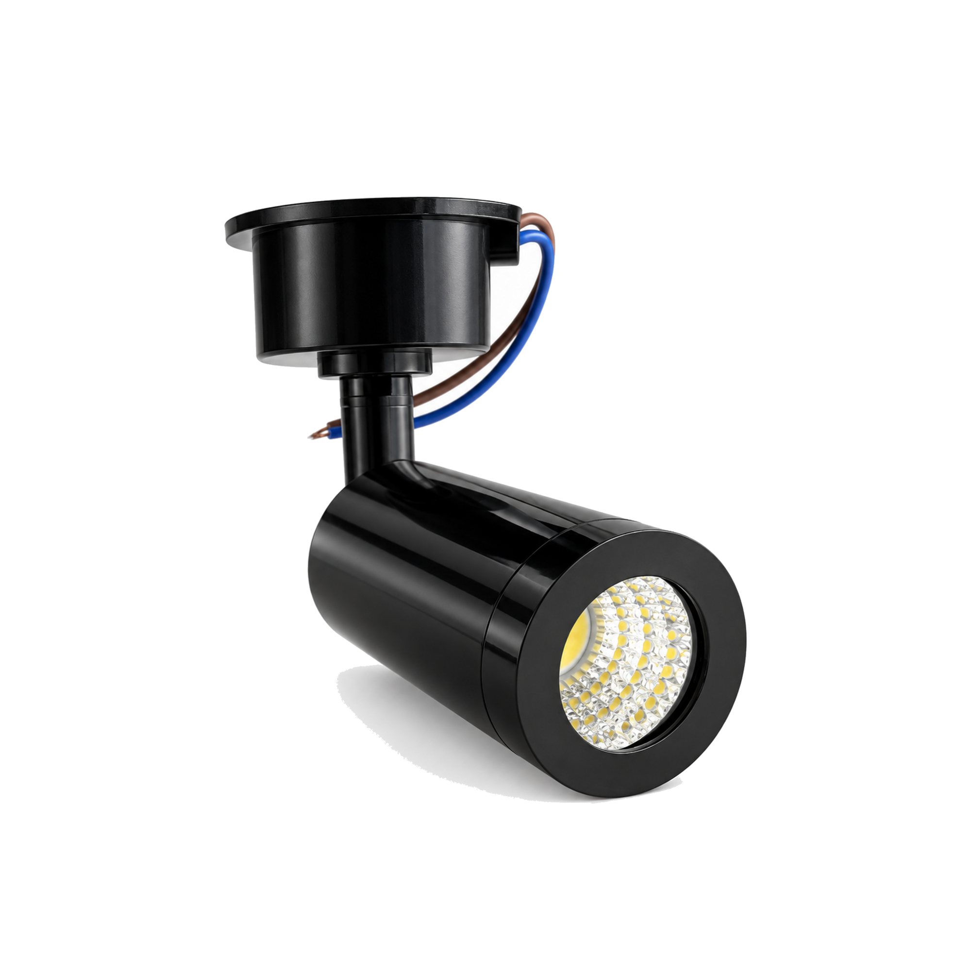 Mini Spot LED Orientable de Sobreponer 5W Negro