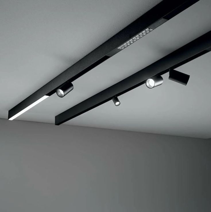 Perfil Magnético Negro – Sistema 48 V