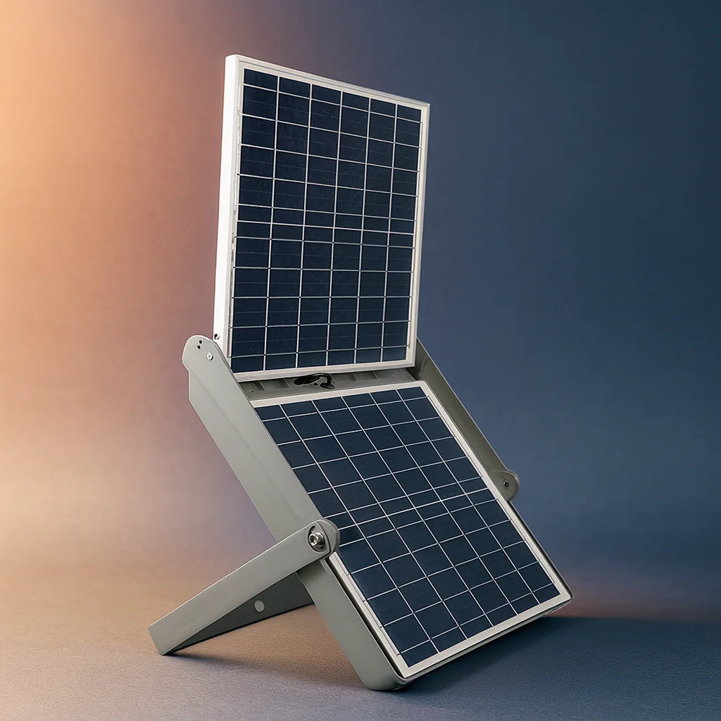 Reflector Led Solar Con Control Alta Potencia