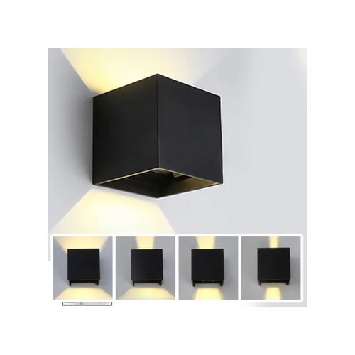 Aplique cuadrado para pared de luz indirecta