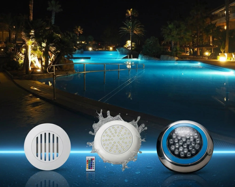 Luces LED para piscinas: cómo elegir la correcta
