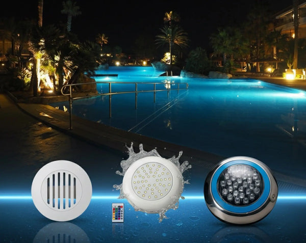 Luces LED para piscinas: cómo elegir la correcta