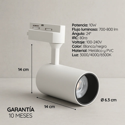 Spot led Para Riel 10W