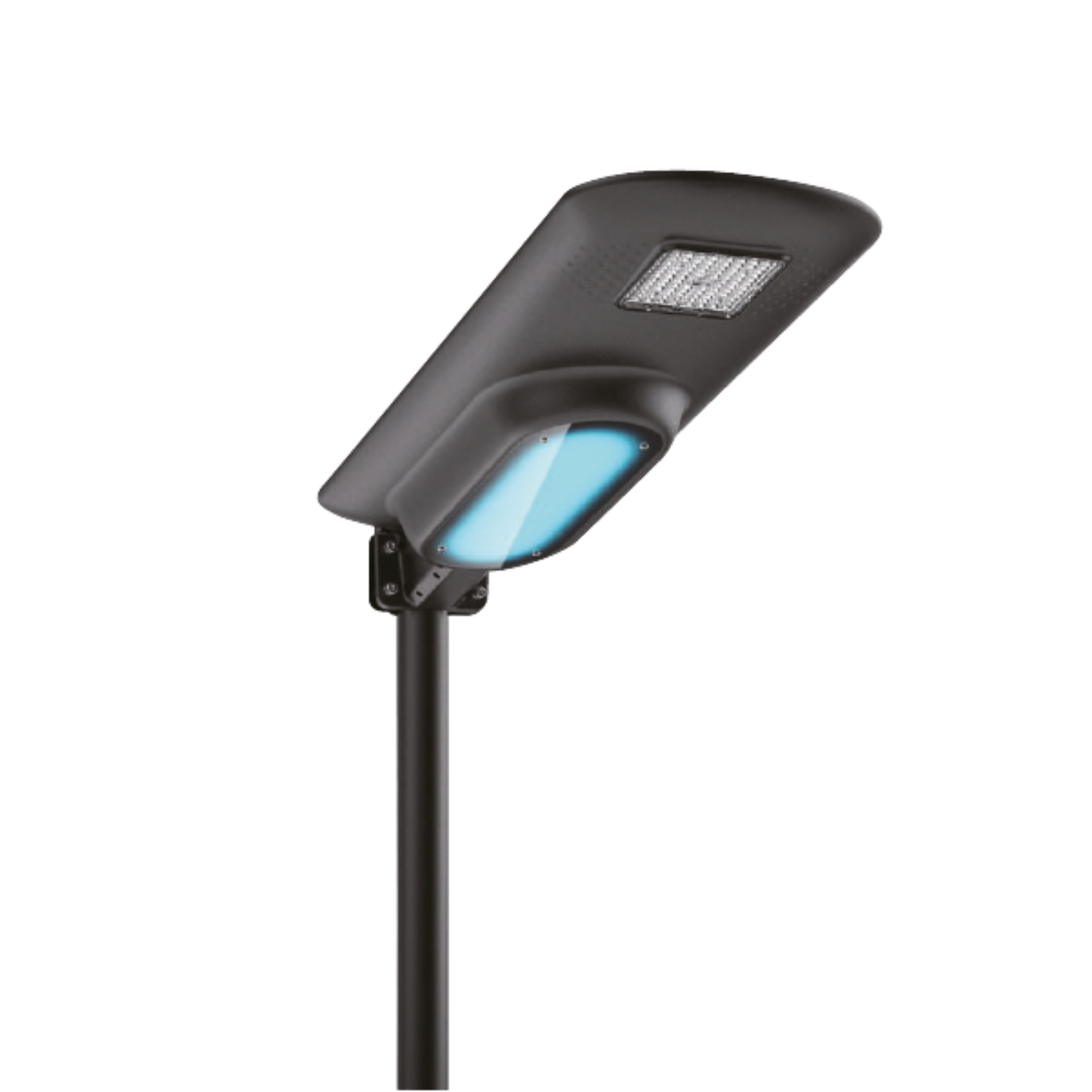 Luminaria Solar LED Alumbrado Público LAPS60 AR 60W 4000K Aluminio PROFESIONAL