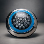 Luminaria LED Sumergible para Piscina 3000K Sobreponer 24W IP68 24V
