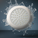 Luminaria LED Sumergible para Piscina Plana 3000K IP68 7W 10W 12V