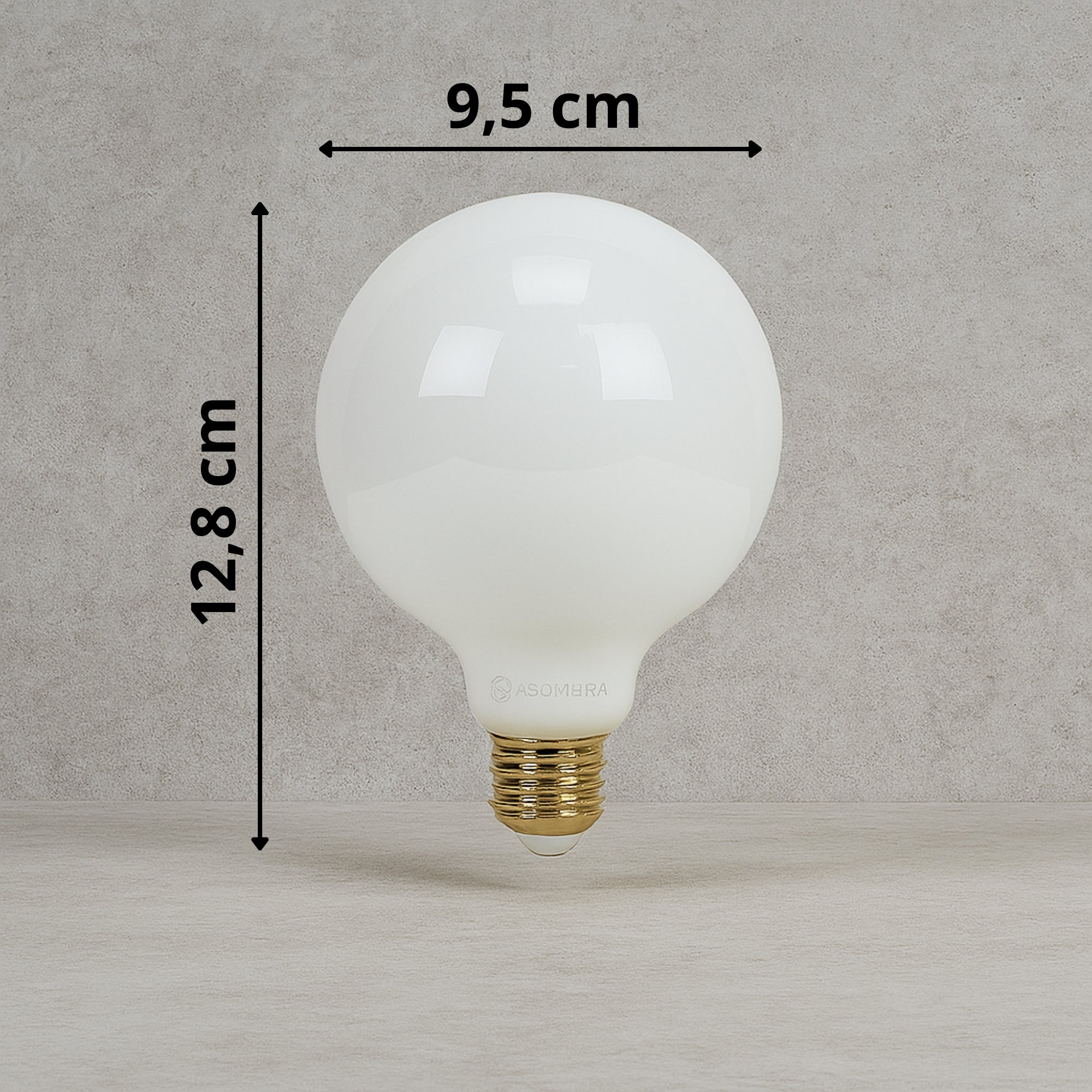 Bombillo Led G95 Milk