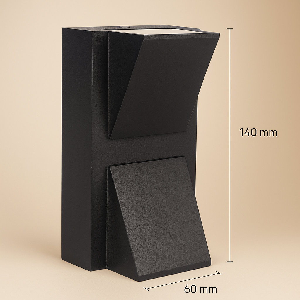 Aplique  de pared 6w Tipo Corbatín