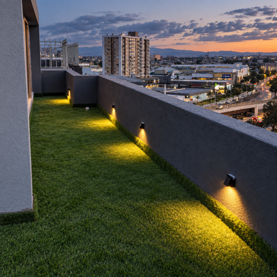 Aplique LED de Pared Exterior Unidireccional 5W