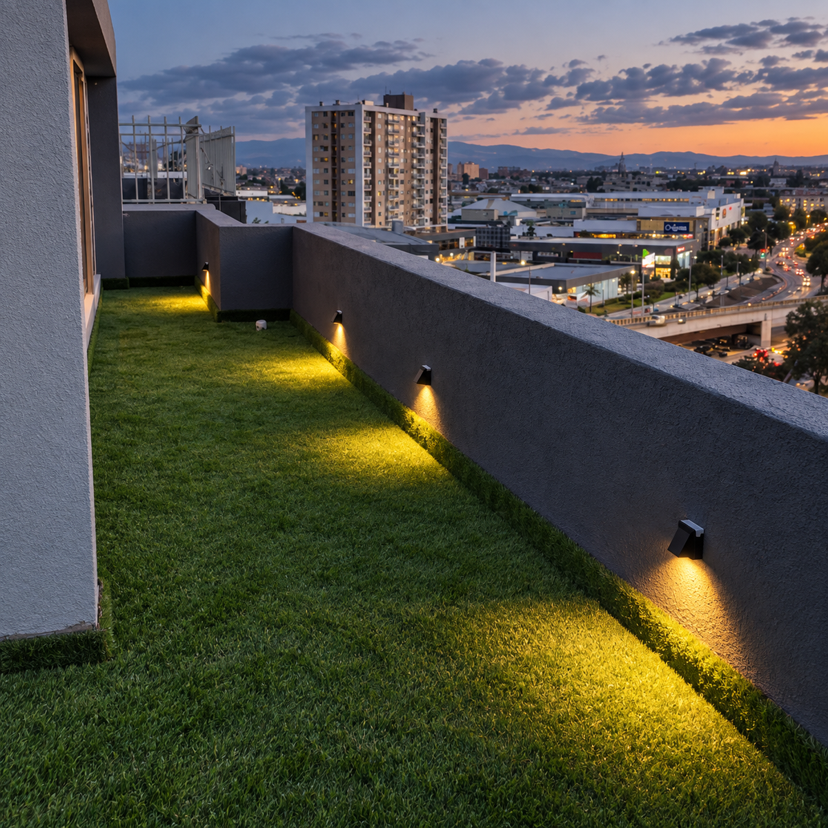 Aplique LED de Pared Exterior Unidireccional 5W