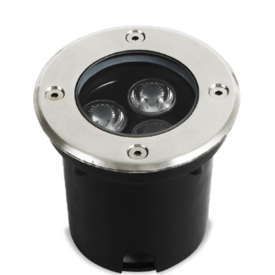 Luminaria LED de Piso 3W IP67 Exterior 210 lm Senderos