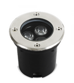 Luminaria LED de Piso 3W IP67 Exterior 210 lm Senderos