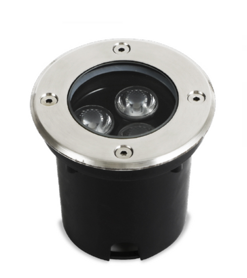 Luminaria LED de Piso 3W IP67 Exterior 210 lm Senderos
