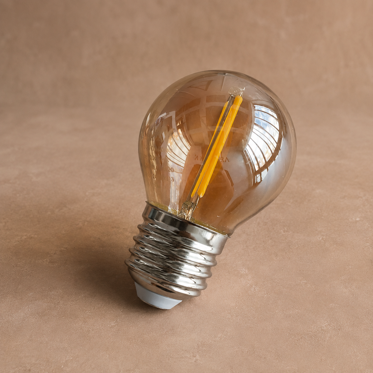 Bombillo LED Vintage G95 Filamento 4W E27 2700K Decorativo