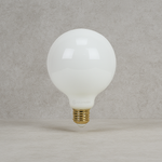 Bombillo LED Globo Milk Glass 4W E27 3000K G95 y G125