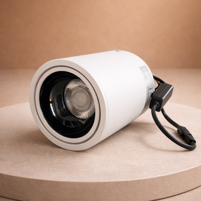 Cilindro LED sobreponer integrado luz 3 tonos - Blanco