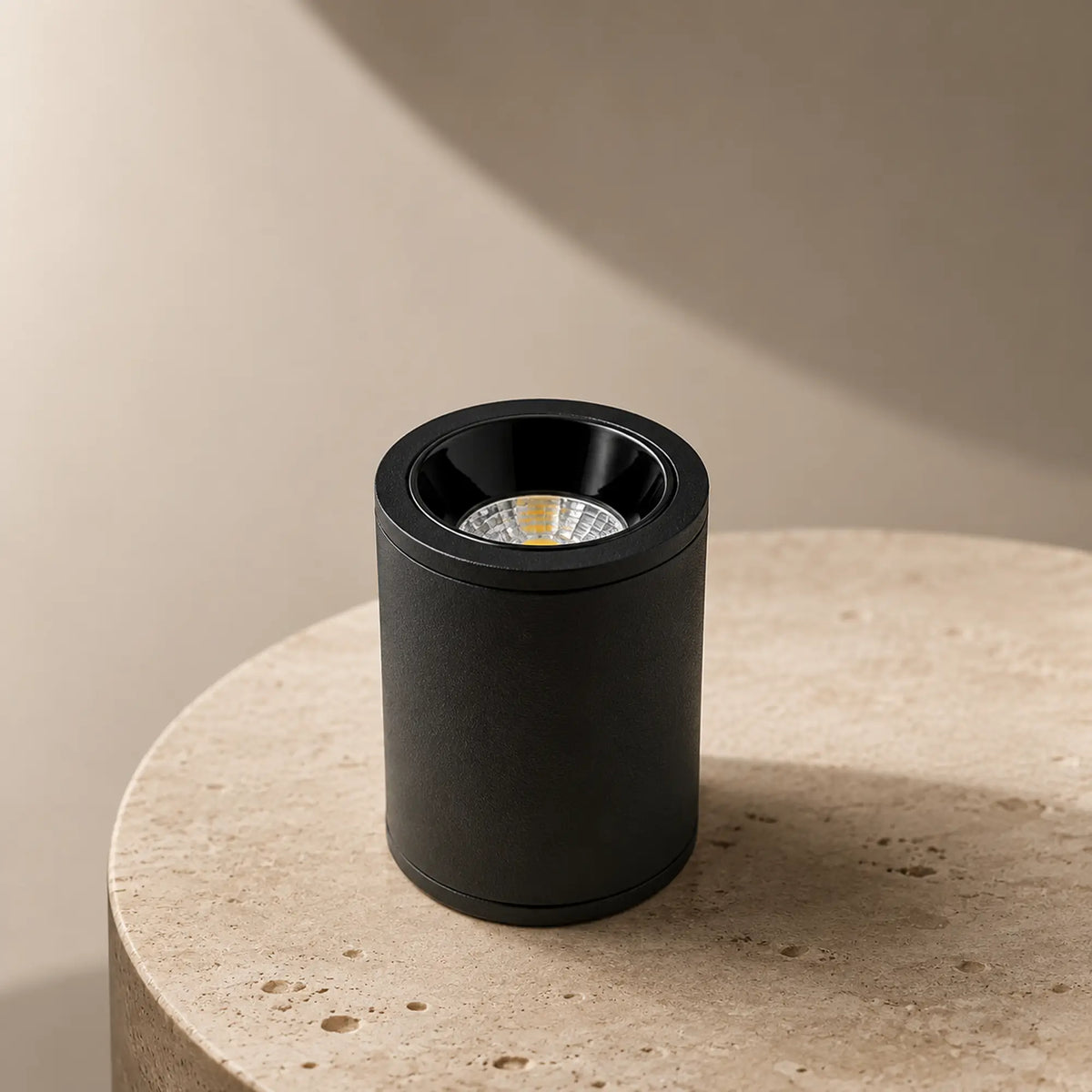 Minicilindro LED de Sobreponer Metálico de Sobreponer Premium 3W