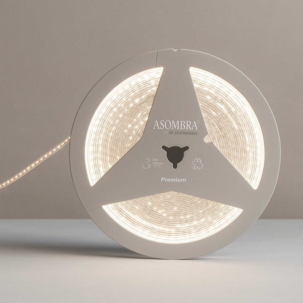 Cinta LED de alta densidad luz continua Serie Pollux x10M (24V, 18W, 240 chips/m) PREMIUM ASOMBRA