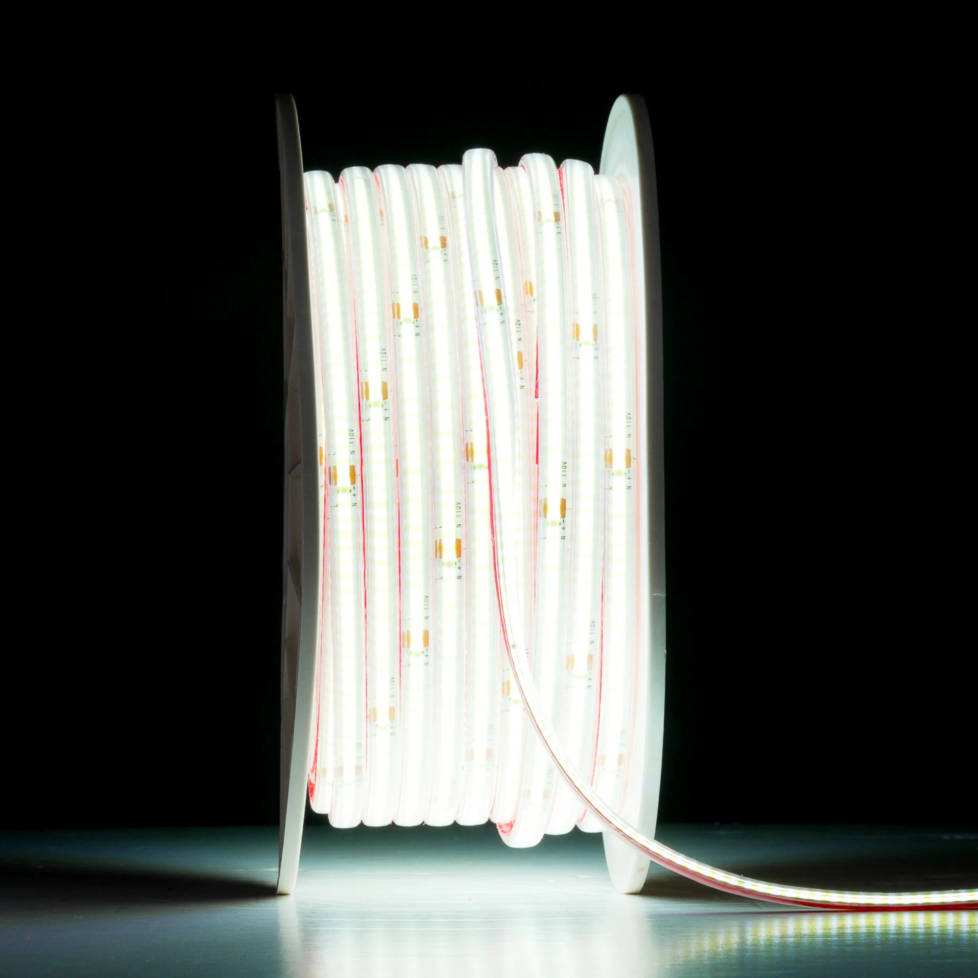 Cinta LED COB de luz continua sin puntos 110V 8 mm Serie Linx X10M (11 W) PREMIUM ASOMBRA